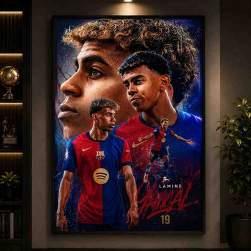 Lamine Yamal WallFrame