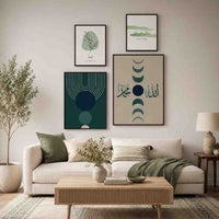 Set of 4 Abstract  Frameio