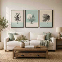 Greeni Trio Abstract Frame
